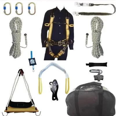 Arnes Kit Completo Trabajo En Altura Linea De Vida De 50mts