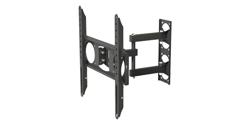 Soporte TV articulado doble brazo reforzado hasta 60 pulgadas