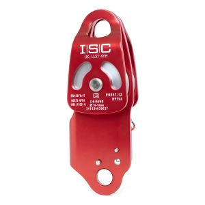 Polea Isc Aluminio Doble Con Freno 11 A 13mm Rescate Prof